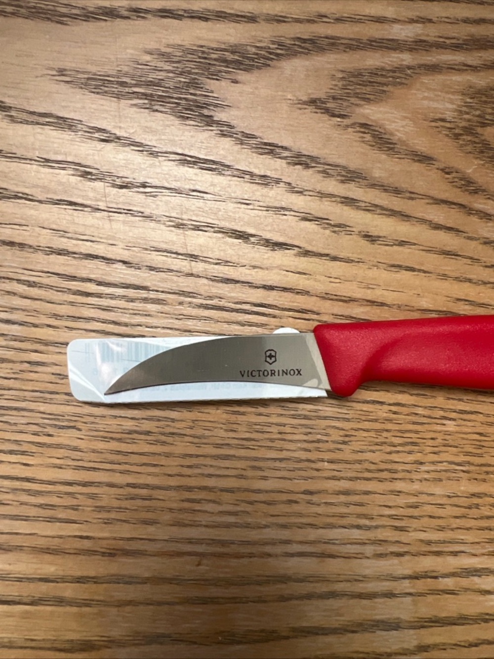 Victorinox Red Kitchen Parer with Stainless Blade